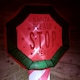 image 4 of 6ft (1.8m) Indoor Outdoor Inflatable LED Lit Santa Stop Here Christmas Sign