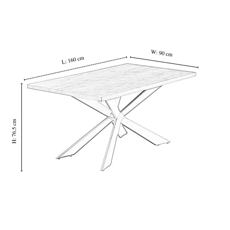 image 1 of Duke LUX Dining Table Single, White White