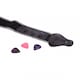 image 3 of Black Guitar Shoulder Strap for Bass Electric Acoustic with 3 Picks