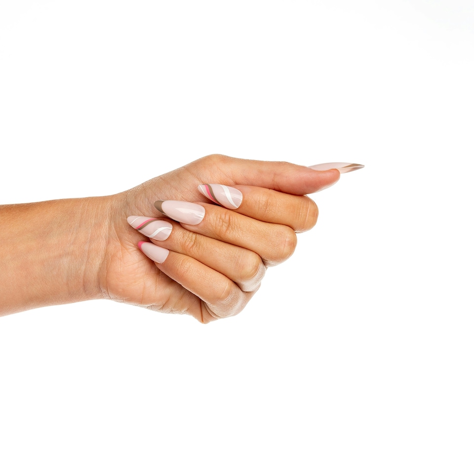 image 1 of Invogue Coco Blush Almond Nails - Pack of 24