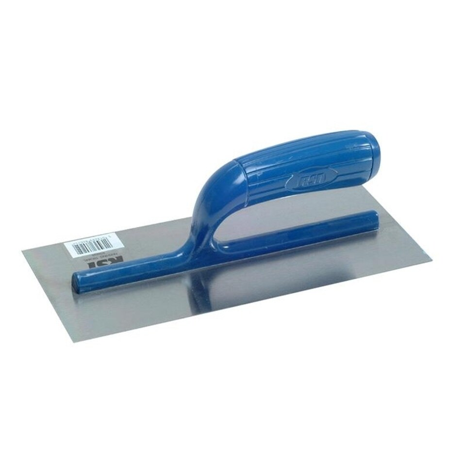R.s.t. Plasterer's Lightweight Finishing Trowel Plastic Handle 11 X 4.1/2in - Multi Colour - 280 x 115mm (11 x 4 1/2 in)