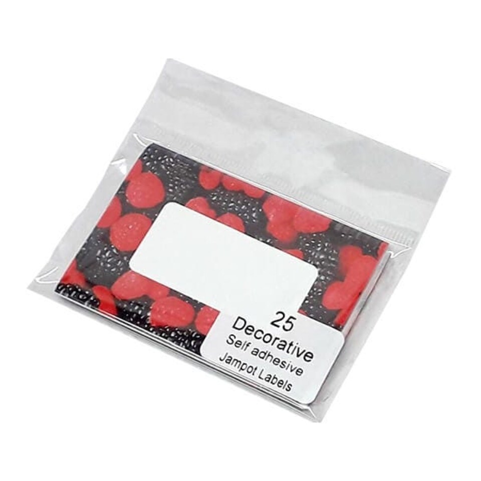 NJ Products Mixed Berry Jam Pot Labels