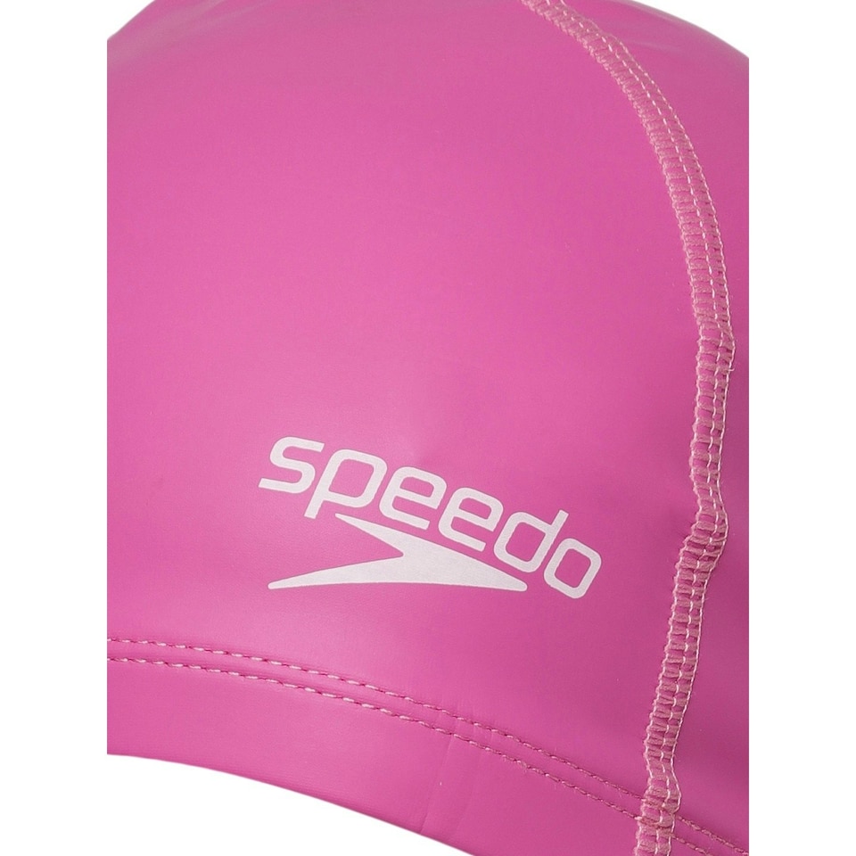 image 1 of Speedo Childrens/Kids Pace Swim Cap - Pink - One Size