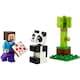 image 2 of LEGO Minecraft Steve and Baby Panda Building Set 30672
