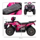 image 7 of HOMCOM 12V Electric Quad Bike for Kids w/ LED Headlights, Music - Pink