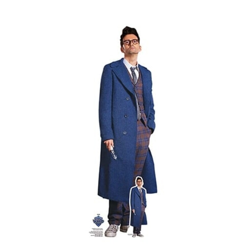 14th Doctor Sonic Screwdriver Dr Who 60th Anniversary Star Mini Cardboard Cutout 93cm