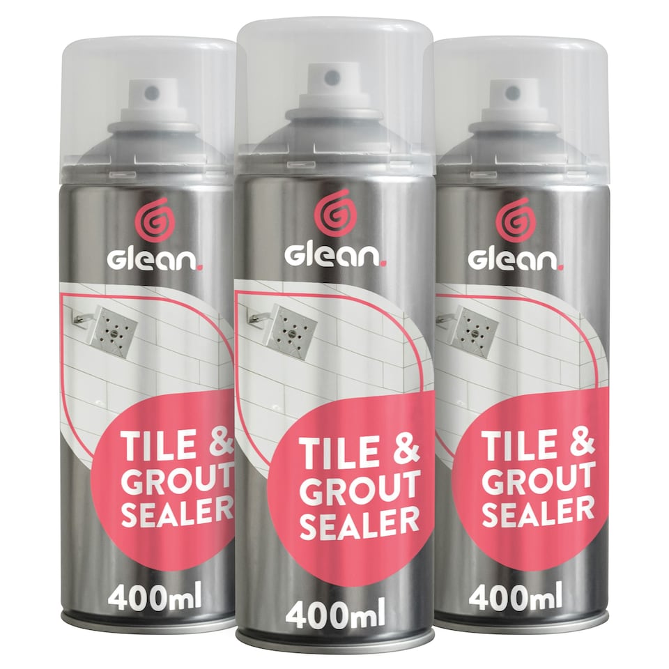 Glean Tile Grout Sealer - 400ml - 3-Pack