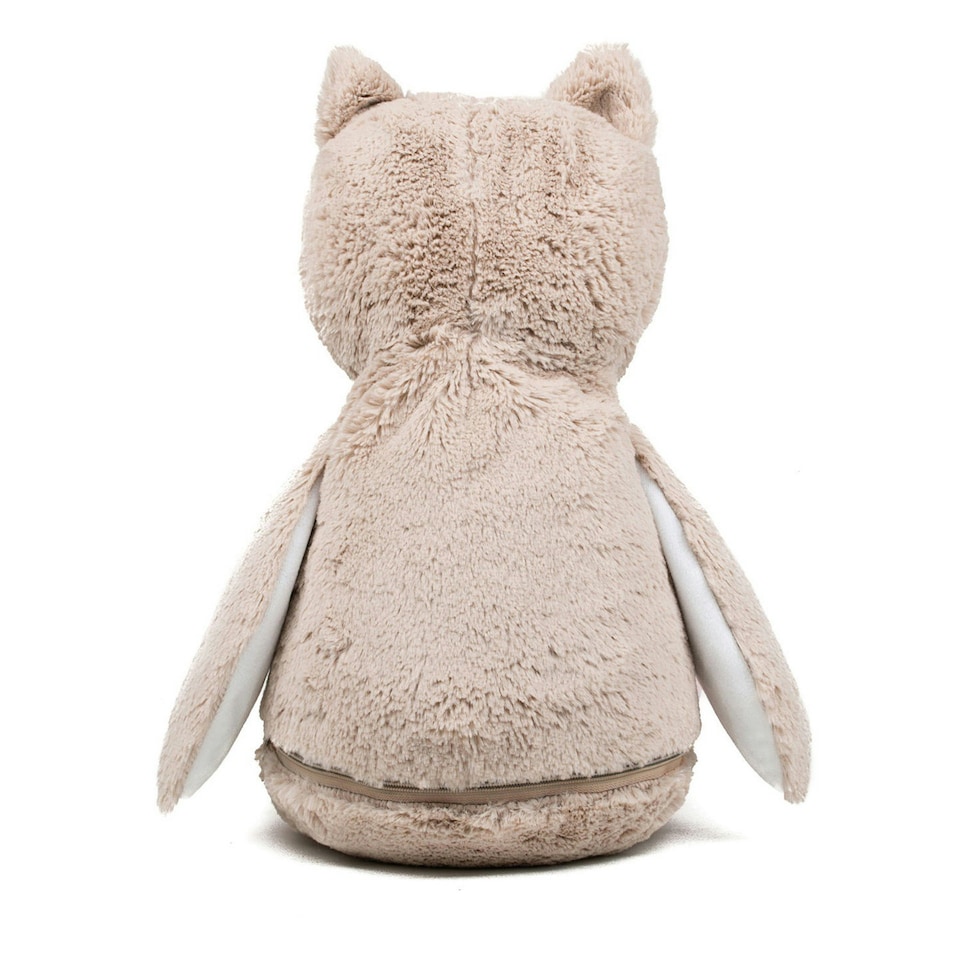 image 1 of Mumbles Owl Plush Toy - Light Brown - One Size