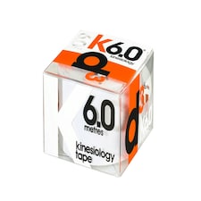 D3TAPE K6.0 K-TAPE 50MM X 6M WHITE - Cartasport - D3KT2