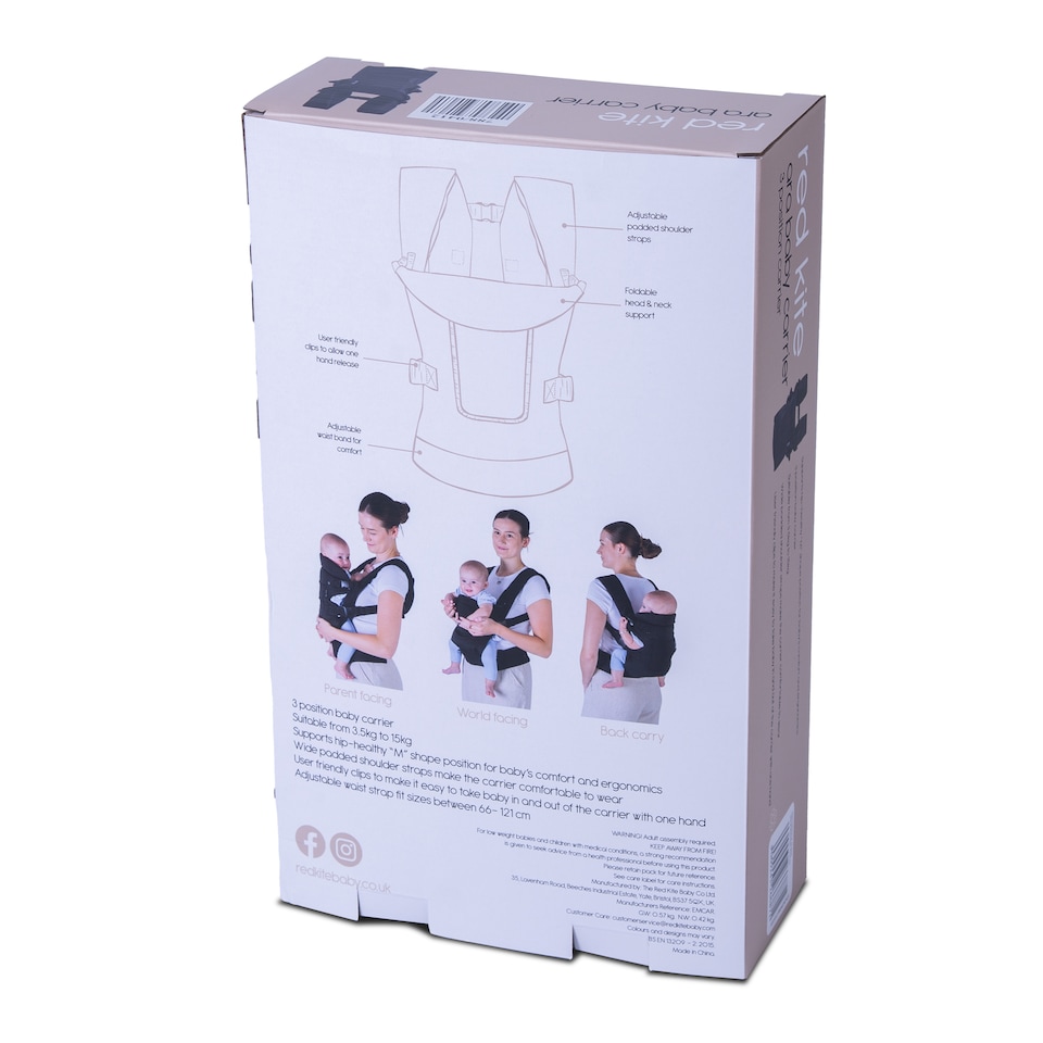 image 1 of Red Kite Ara Carrier | Black | Black | 1