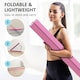 image 4 of SPORTNOW 7.7FT Folding Gymnastics Balance Beam with Anti-Slip Base, Pink