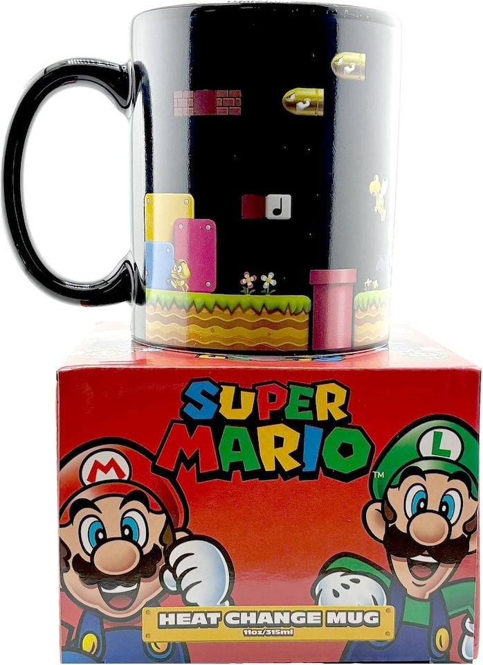 image 1 of Super Mario Gold Coin Rush Heat Changing Mug