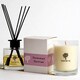 image 1 of Nicola Spring Summer Berries Scented Candle & Diffuser Set - 160g Natural Soy Wax Candle & Home Air Freshener Set