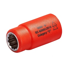 Itl Insulated Insulated Socket, 1/2in Drive - Multi Colour - 13mm