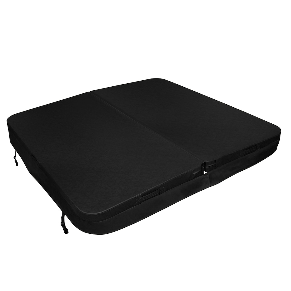 image 1 of 2m Hot Tub Spa Cover – Black Black