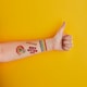 image 1 of Pride Temporary Tattoos - Pack of 2
