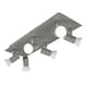 image 1 of ValueLights Modern Rectangular Cement Stone Effect 6 Way Adjustable GU10 Ceiling Spotlight