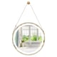 image 1 of COSTWAY Hanging Wall Bathroom Mirror 60 x 60 CM Circle Wall Mirror
