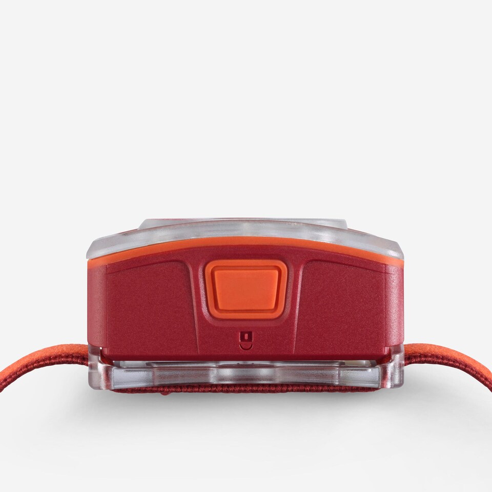 image 1 of Decathlon Rechargeable headlamp 150 lumens, UL500 USB-C orange