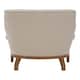 image 2 of Interiors by Premier Cabra Cream Chair Cream