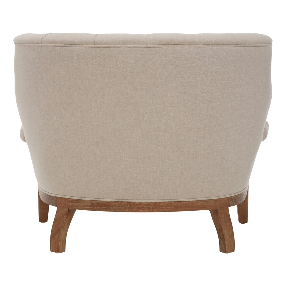 image 1 of Interiors by Premier Cabra Cream Chair Cream