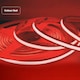image 1 of 24V COB LED Strip Lights with 320 LEDs M, 10W M, 800lm M, CRI 90-92, Red Colour