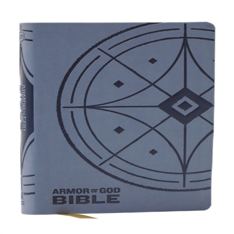 Kjv Armor Of God Bible Blue/gray Leathersoft (children's Bible Red Letter Comfort Print Holy Bible): King James Version