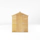 image 3 of 7 x 5 Feet Overlap Apex Windowless Shed - Timber - L215 x W160.3 x H191.9 cm - Brown | Brown