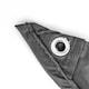 image 5 of Harbour Housewares Triangle Shade Sail - 3.6m - Black Black
