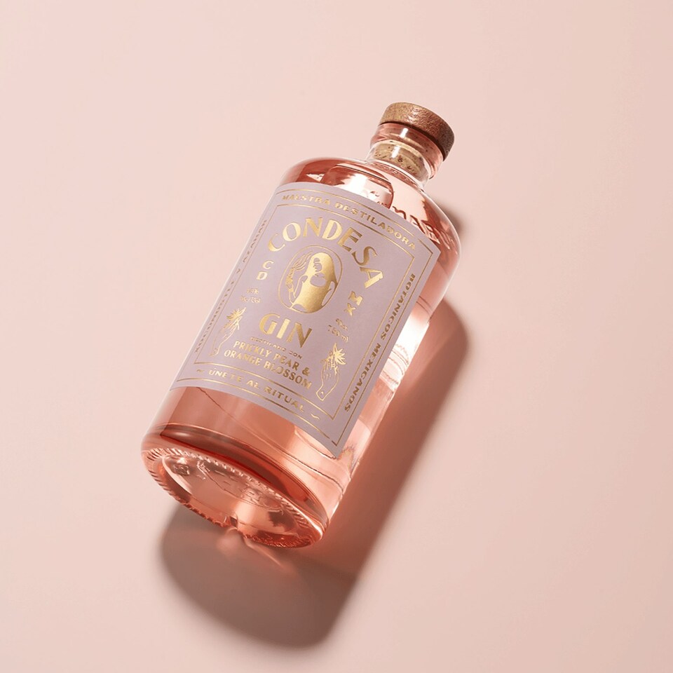 image 1 of Condesa Prickly Pear & Orange Blossom Gin