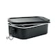 image 3 of MidOcean Chan Stainless Steel 750ml Lunch Box - Black - One Size
