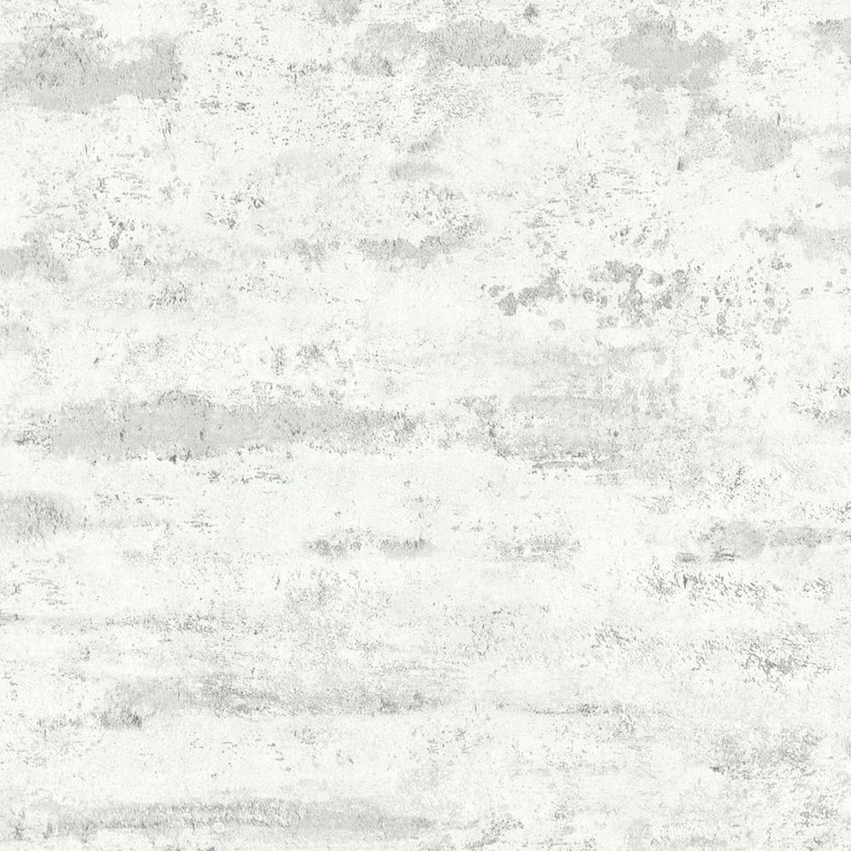 AS Creation Industrial Wall Textured Wallpaper - White - 10m x 53cm | White