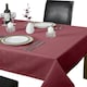 image 1 of Chequers Tablecloth - Wine - 127x178cm Purple