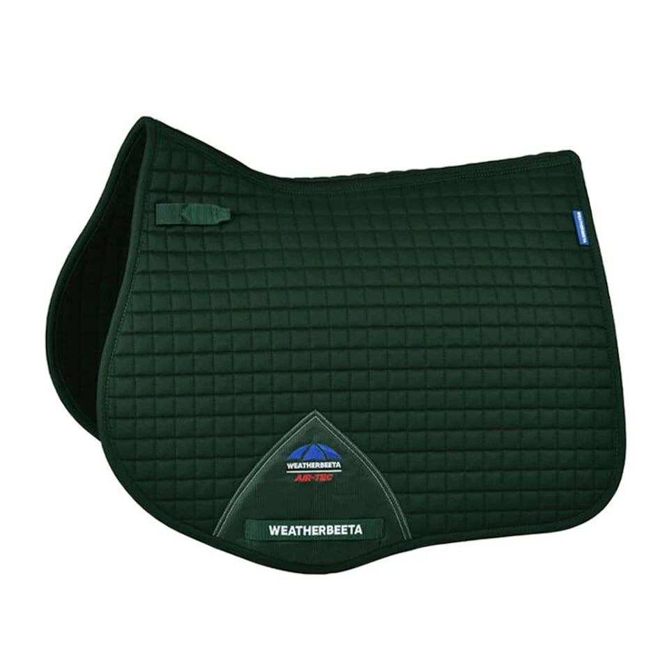 image 1 of Weatherbeeta Air-Tec All Purpose Horse Saddlepad | Green | Forest Green | 24.5in x 25in | 1