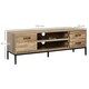 image 3 of HOMCOM TV Stand for TV up to 50 Inches with Storage Coffee