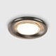 image 2 of ValueLights 6 Pack Fire Rated Brushed Chrome GU10 Recessed Ceiling Downlights Spotlights