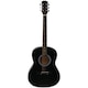 image 1 of Black 39 Inch Full Size 6 String Steel Strung Acoustic Guitar | Black