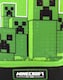 image 5 of Minecraft Lunchbox for Kids | Embark on Boys and Girls Creeper Adventure | Green Zip Compartment Food Bag | Iconic Game Merchandise in One Size Fun | Carry The Pixelated Adventure Every Day