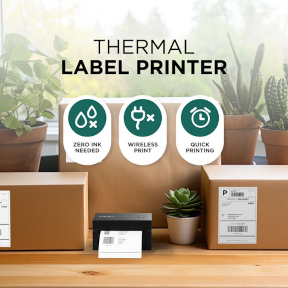 image 1 of DMD 4x6 Thermal Label Printer, Bluetooth & USB Connection