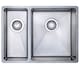 image 1 of Austen & Co. Orla Stainless Steel 1.5 Bowl Kitchen Sink, Right Hand Main Bowl, Inset & Undermount