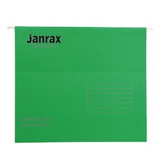 Pack of 50 Green Foolscap Suspension Files
