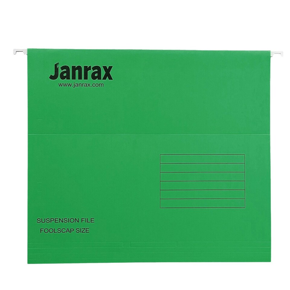 image 1 of Pack of 50 Green Foolscap Suspension Files