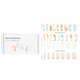 image 1 of Nail Sticker (patterned) - # Watermelon Nail - 32pcs Multi