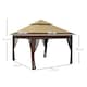 image 9 of Outsunny 3 x 3(m) Pop Up Gazebo, Instant Shelter with Mosquito Netting, Khaki