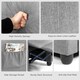 image 4 of COSTWAY Recliner Chair Single Sofa with Adjustable Backrest Grey Grey