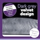 image 5 of Aamira Dark Grey Pregnancy Maternity Pillow, 140x70x20cm J Shaped Memory Foam | Grey | Grey | Standard | 1