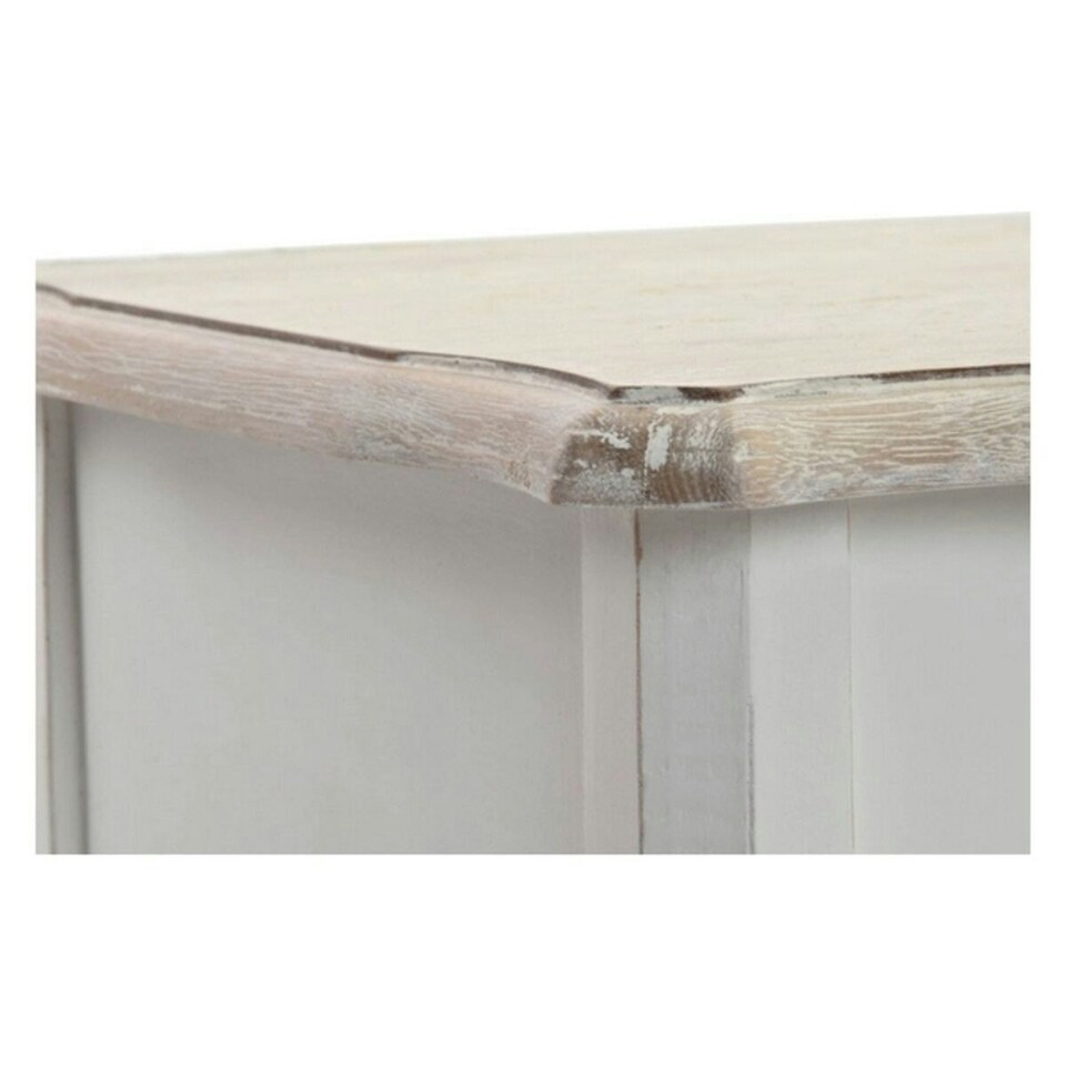 image 1 of Side table DKD Home Decor Versalles Fir Wood White 35 x 35 x 80 cm N/A