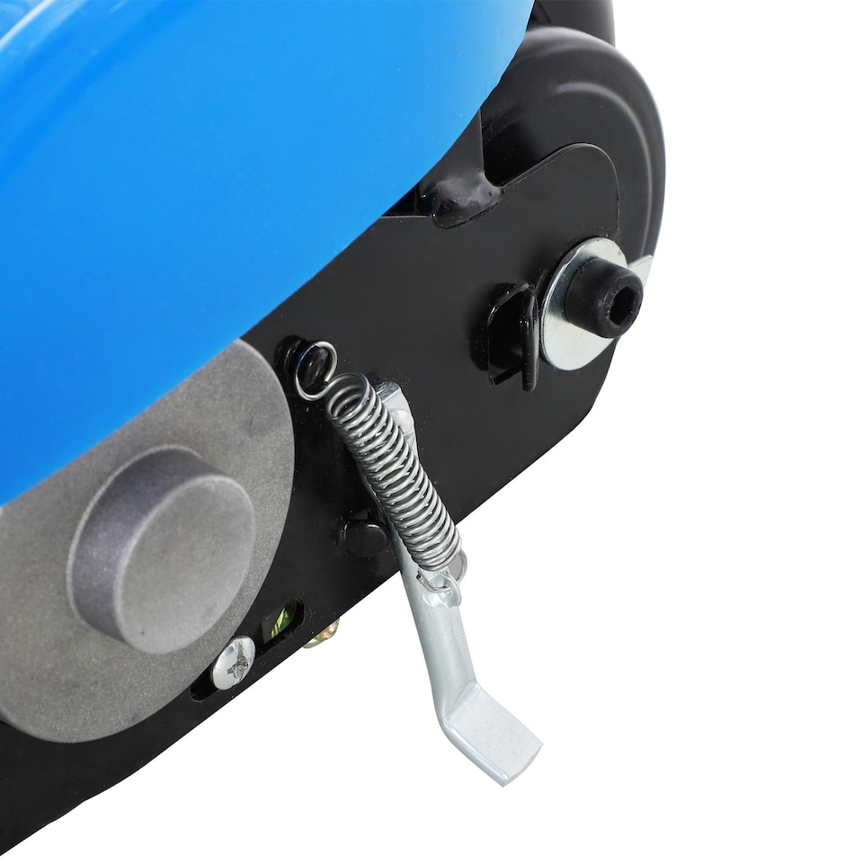 image 1 of HOMCOM Foldable Scooter 120W w/ Adjustable Height and Brake, Blue