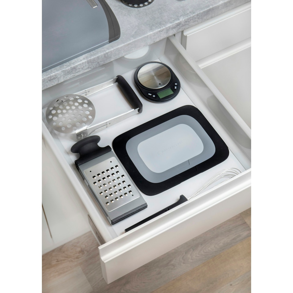 image 1 of MasterClass Trivet Black Silicone 3-in-1