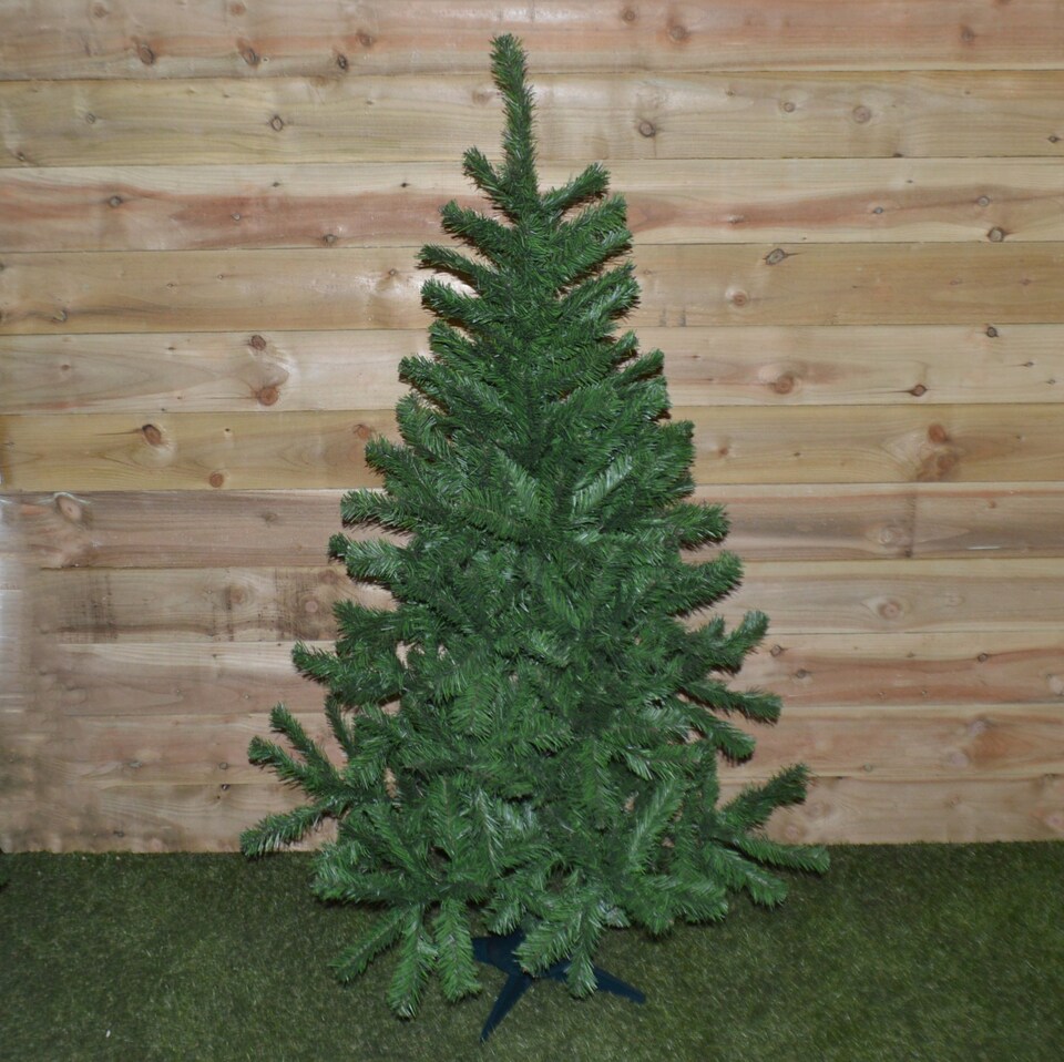 image 1 of 4ft Colorado Spruce Christmas Tree in Green with 287 tips 70cm Diameter